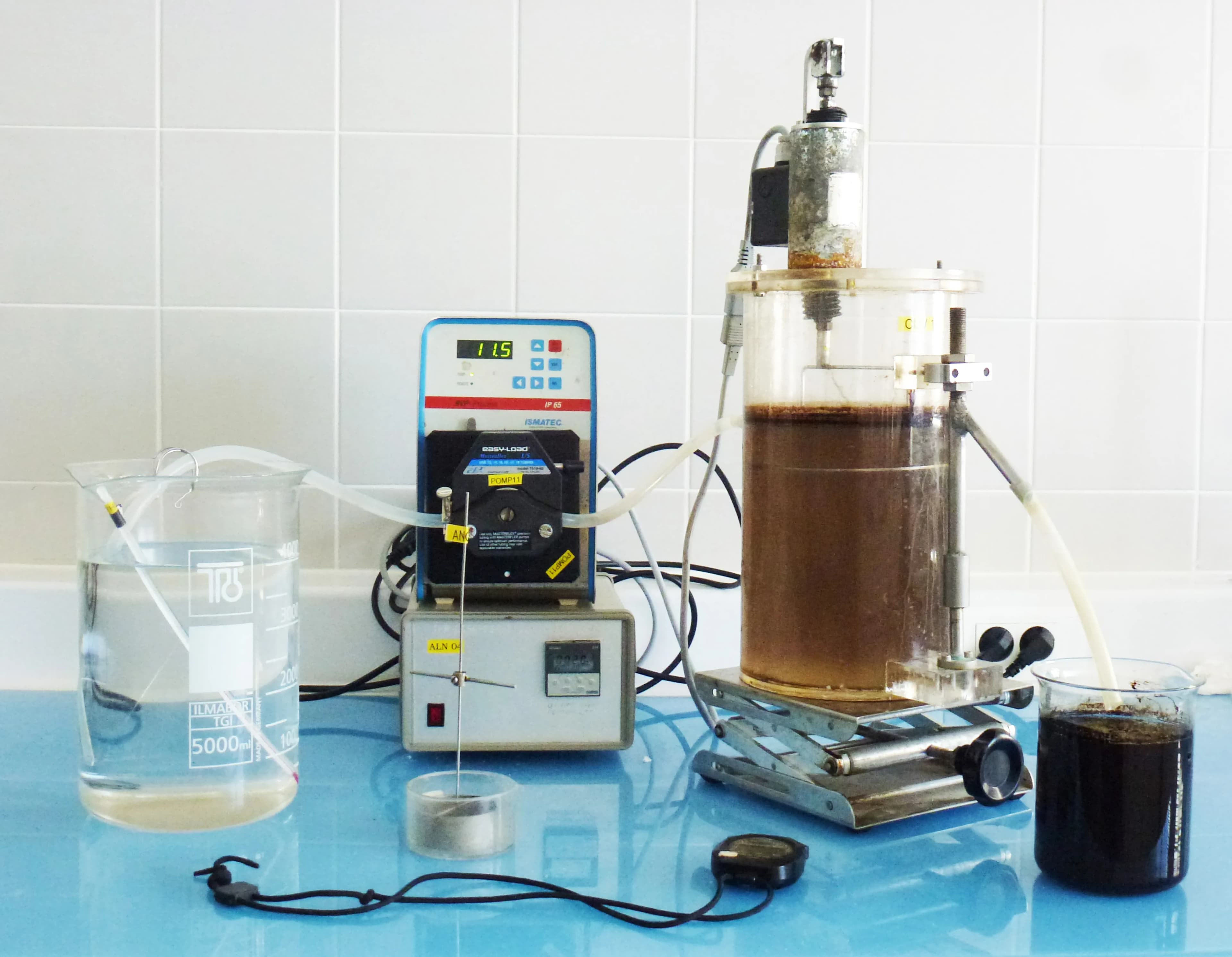 Étude de la dispersibilité chimique