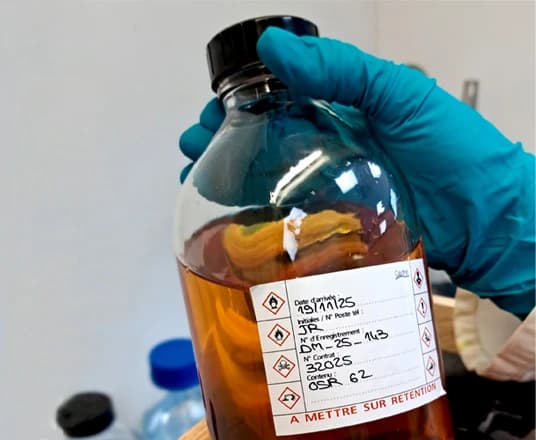 Contrôle de la qualité des dispersants