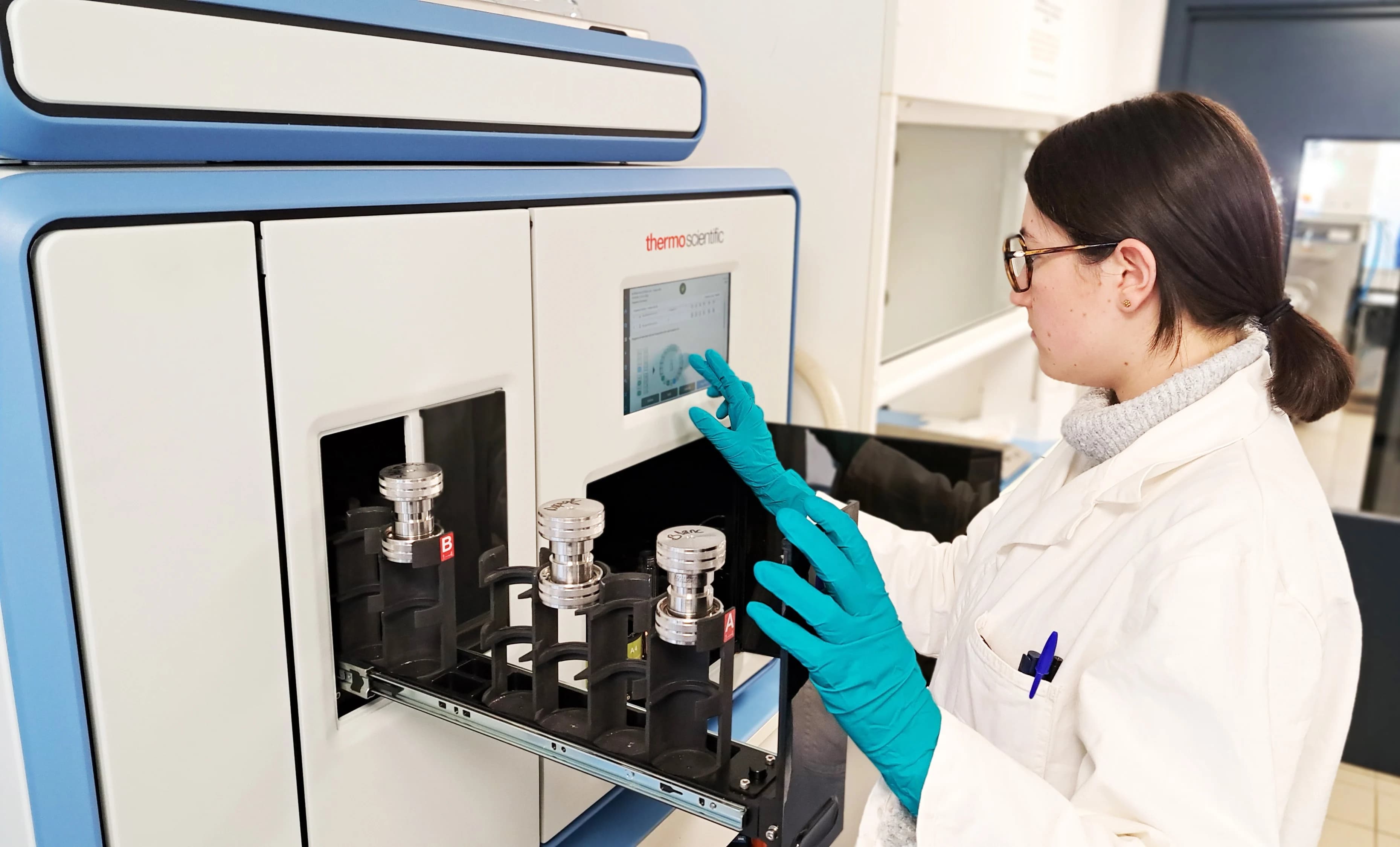 Analyse de polluant en laboratoire